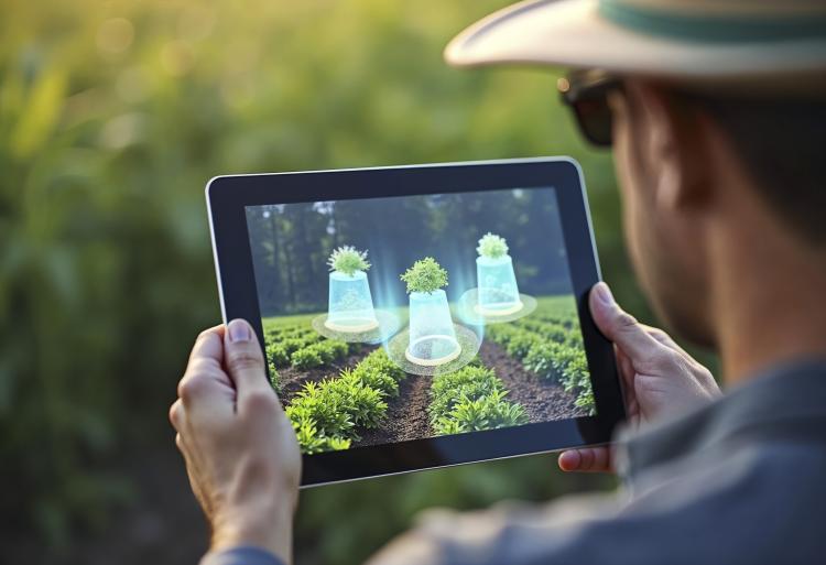 La importancia de la IA en la agricultura y la ganaderia